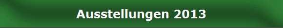 Ausstellungen 2013